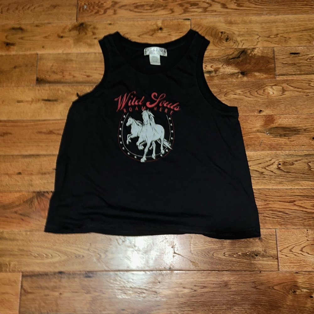 CUTE WILD HORSE TANK!!!!